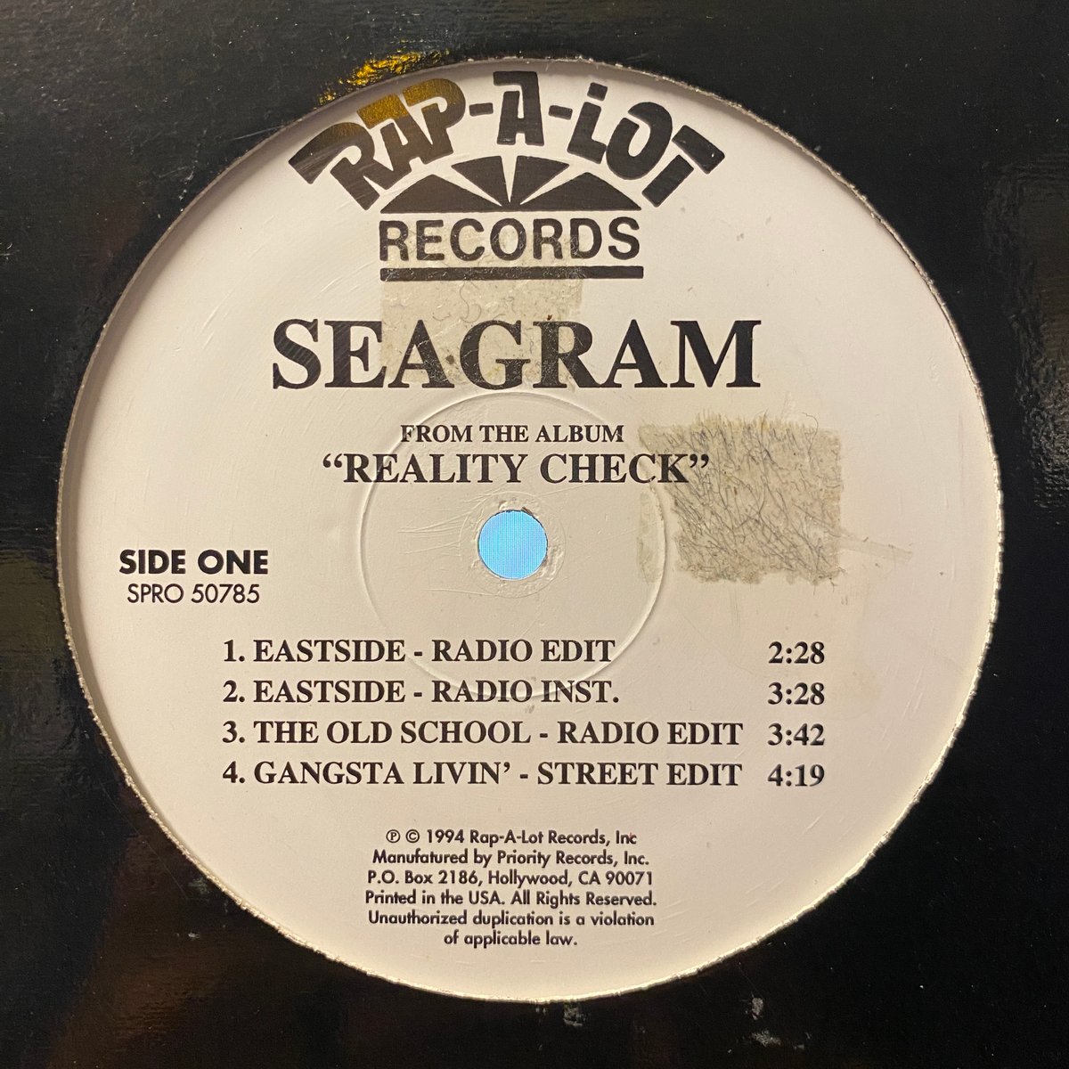 SEAGRAM / Reality Check (EP) | Gorilla Funk Rec