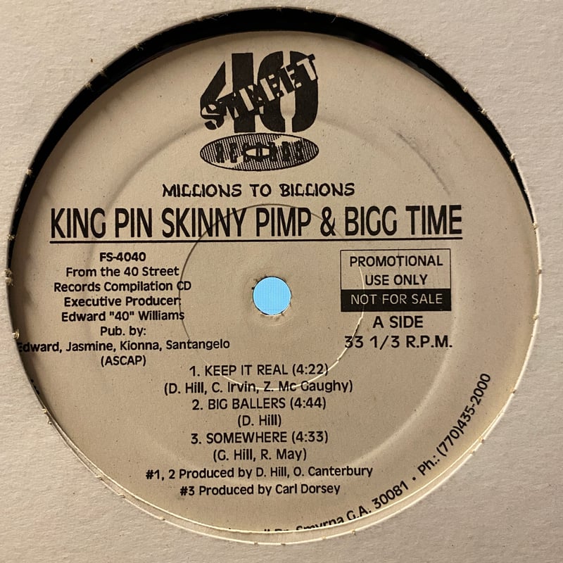 Kingpin Skinny Pimp cdアルバム g-rap 【公式通販】