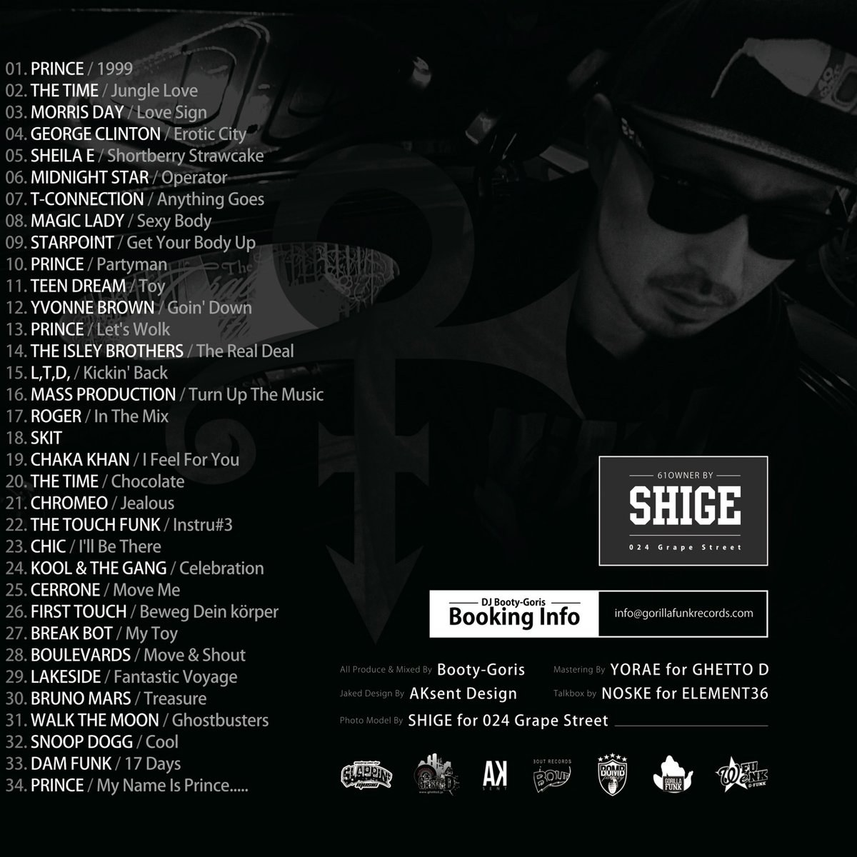 DJ BOOTY-GORIS / Funk 4 Life vol.06 (MIXCD) | G