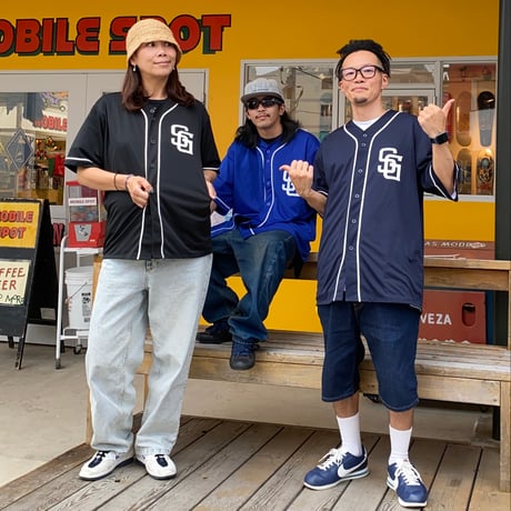 SG Baseball-Shirt "Black" (ベースボールシャツ)