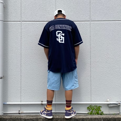 SG Baseball-Shirt "Navy" (ベースボールシャツ)