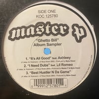 MASTER P / Ghetto Bill -sampler- (EP)