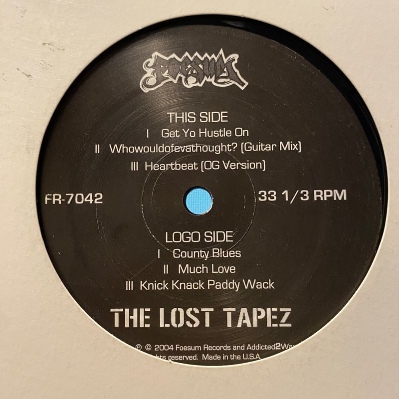 FOESUM / The Lost Tapez (EP) | Gorilla Funk Rec