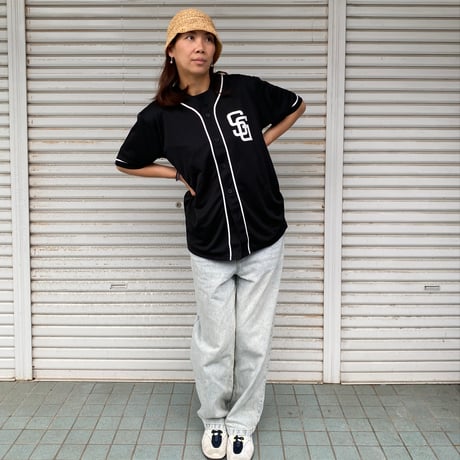 SG Baseball-Shirt "Black" (ベースボールシャツ)