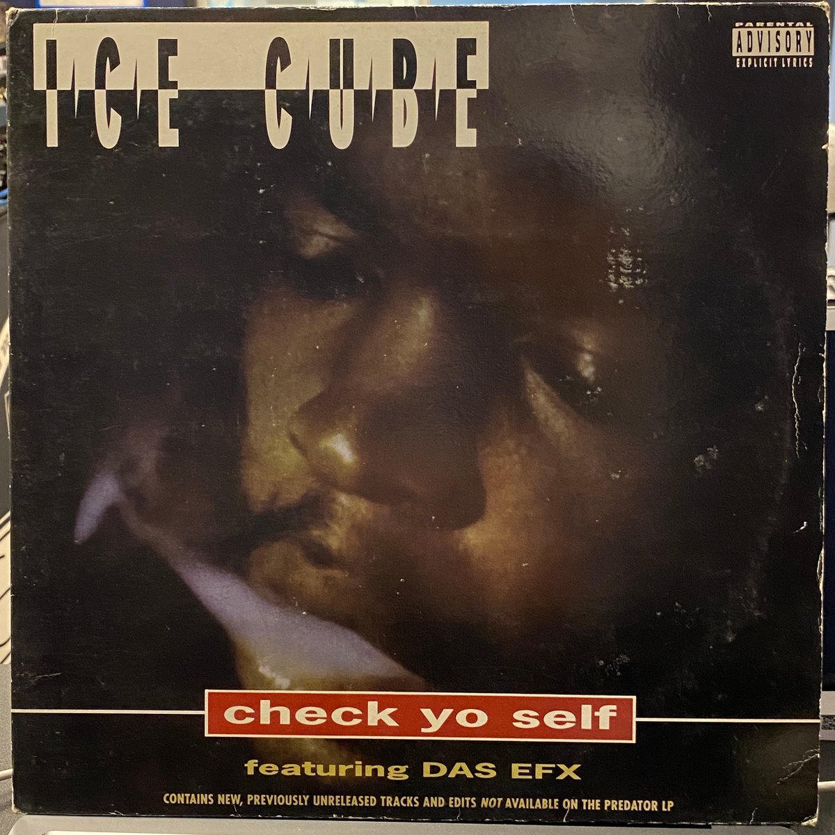 未開封 シールド ICE CUBE DAS EFX USオリジナル CHECK Ice Cube Featuring Das EFX / Check Yo Self 1993 US Priority