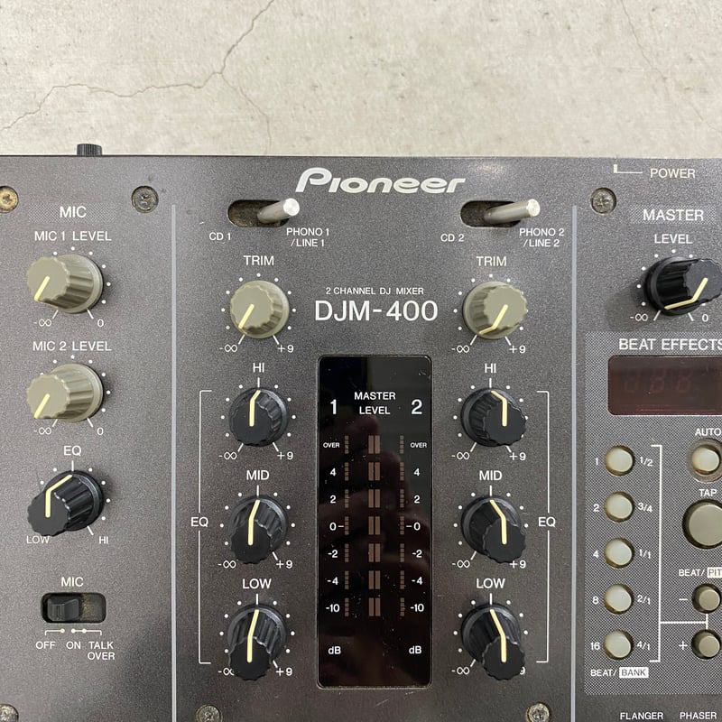 【動作確認済】Pioneer DJM-400 Pioneer DJM-400 2ch Performance DJ Mixer Black DJM400 USED