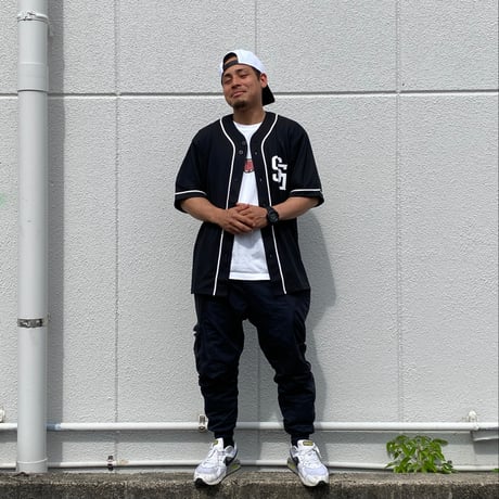 SG Baseball-Shirt "Black" (ベースボールシャツ)