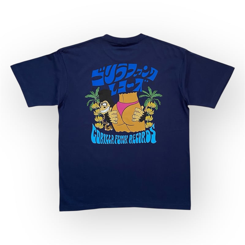 ゴリラファンク -Indigo- (Tシャツ) | Gorilla Funk Records