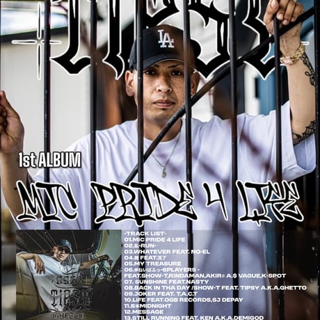 TiPSY a.k.a. Ghetto / Mic Pride 4 Life (CD)