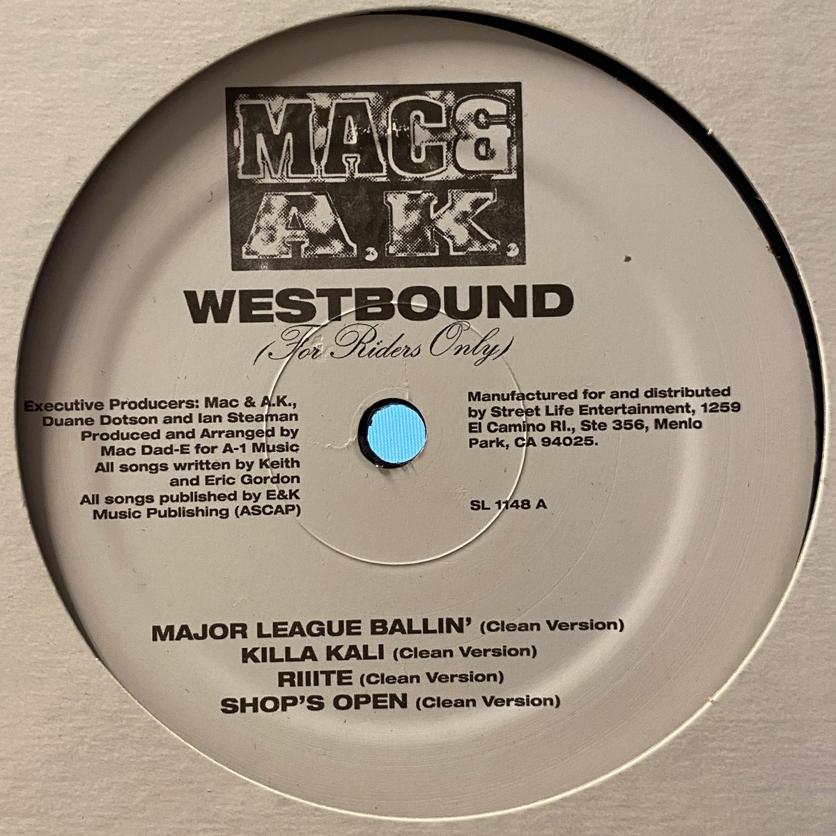 Mac & A.K. ‎– Westbound The EP レコード 【公式通販】