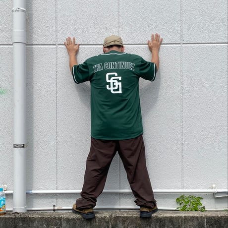 SG Baseball-Shirt "Green" (ベースボールシャツ)