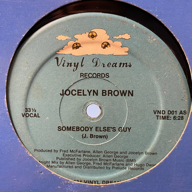 JOCELYN BROWN / Somebody Else's Guy (12inch) |