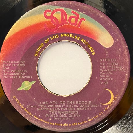 WHISPERS / And The Beat Goes On (7inch)