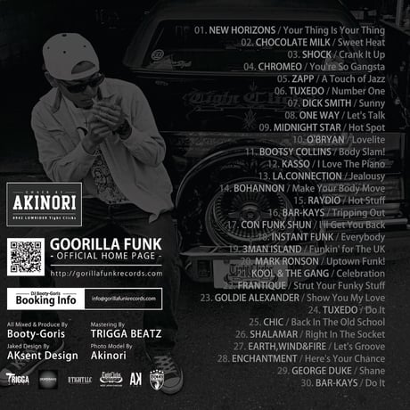 DJ BOOTY-GORIS / Funk 4 Life vol.02 (MIXCD)