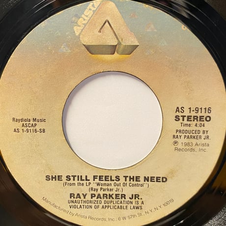 RAY PARKER JR. / I Still Can't Get over Loving You (7inch)