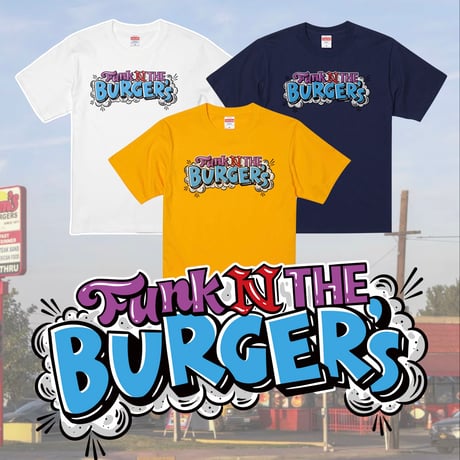 FUNK N THE BURGER'S T-Shirt "GOLD" (Tシャツ)