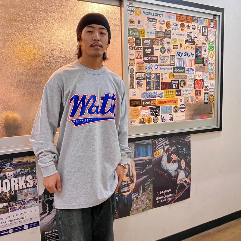 WATTS Long Sleeve (長袖Tシャツ) | Gorilla Funk Records