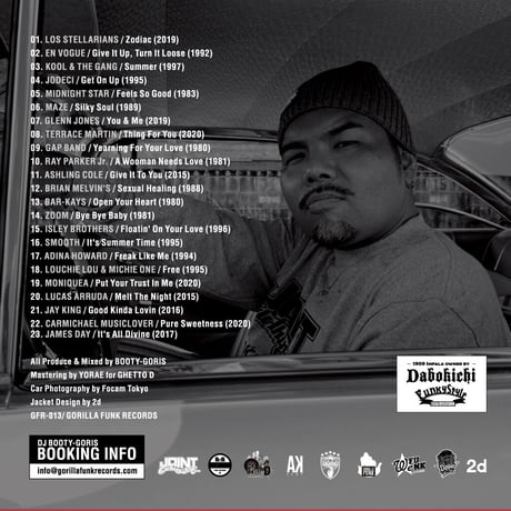 DJ BOOTY-GORIS / Funk 4 Life vol.10 (２MIXCD)