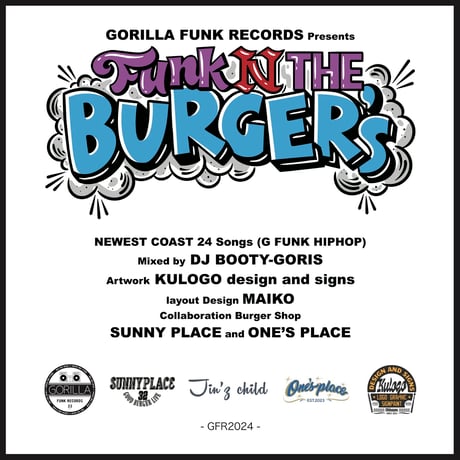 DJ BOOTY-GORIS / FUNK N THE BURGER'S (MIXCD)