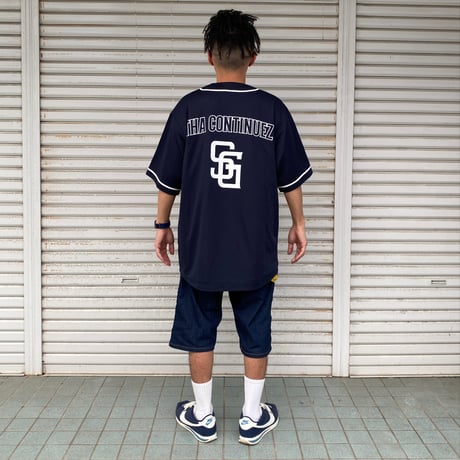 SG Baseball-Shirt "Navy" (ベースボールシャツ)