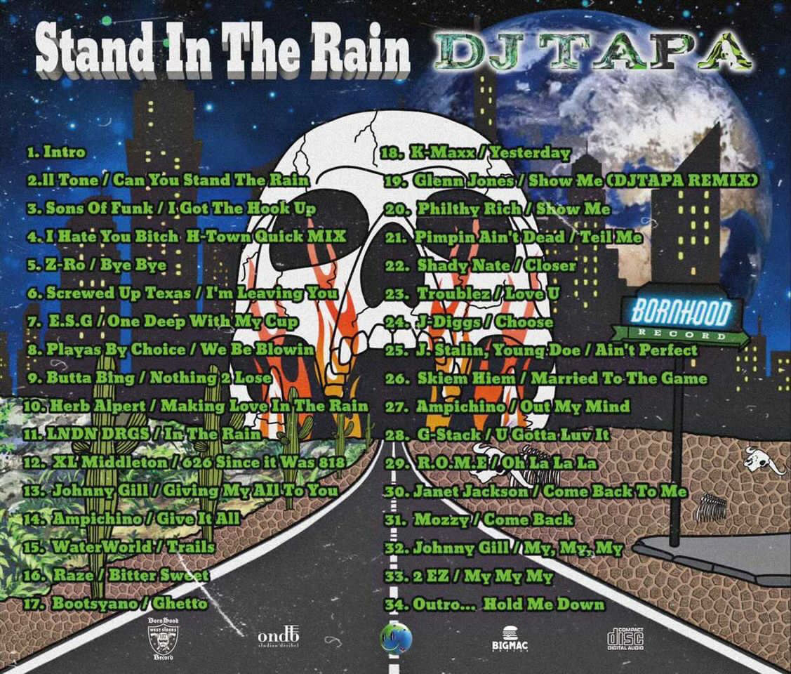 DJ TAPA / Stand In The Rain (MIXCD) | Gorilla F