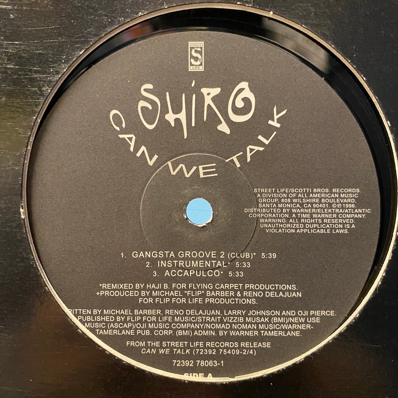 Shiro Can We Talk Gangsta Groove remix