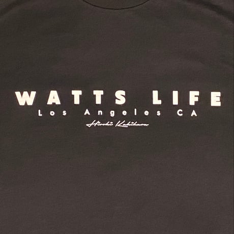 WATTS LIFE Long Sleeve  (長袖Tシャツ)