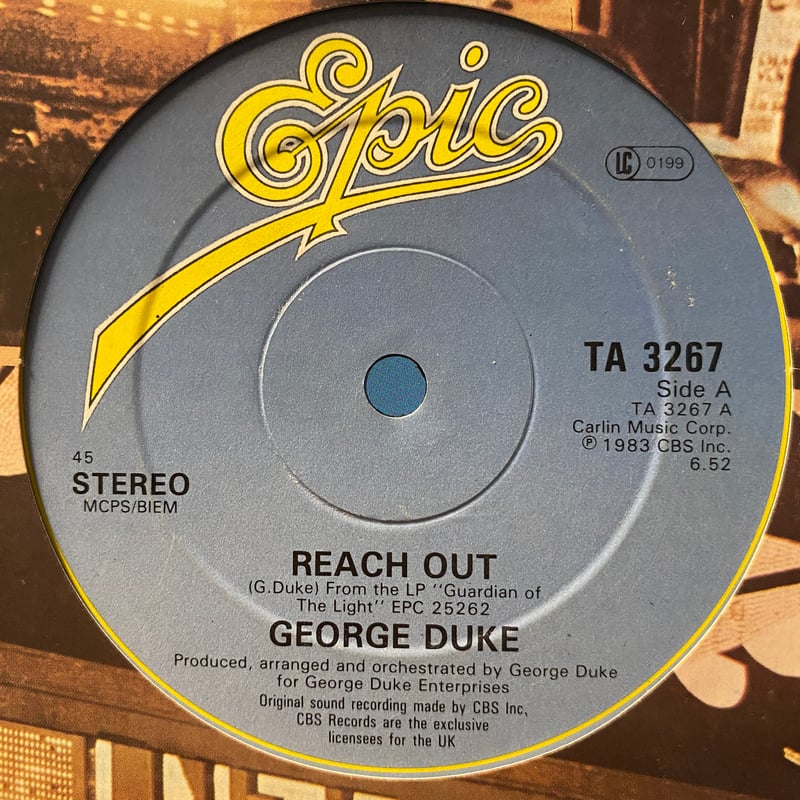 E DUKE/REACH OUT【12inch】 GEORGE DUKE / Reach Out (12inch) | Gorilla Funk