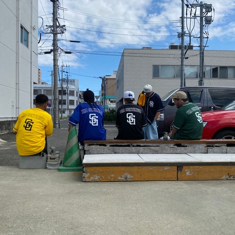 SG Baseball-Shirt "Blue" (ベースボールシャツ)