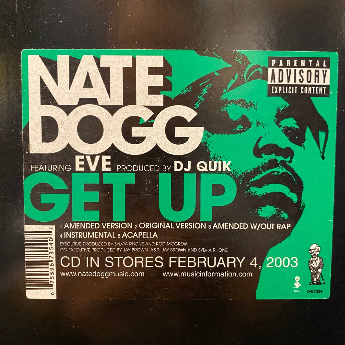 NATE DOGG / Get Up (12inch) | Gorilla Funk Records