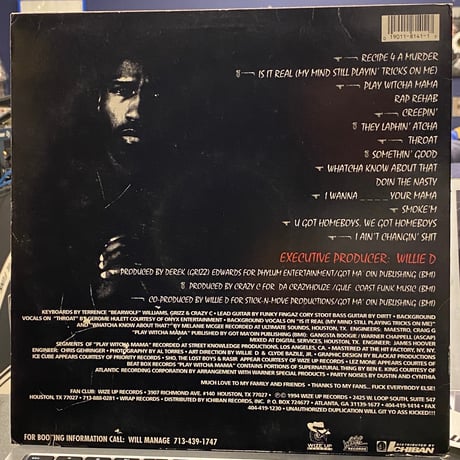 WILLIE D / Play Witcha Mama (LP)
