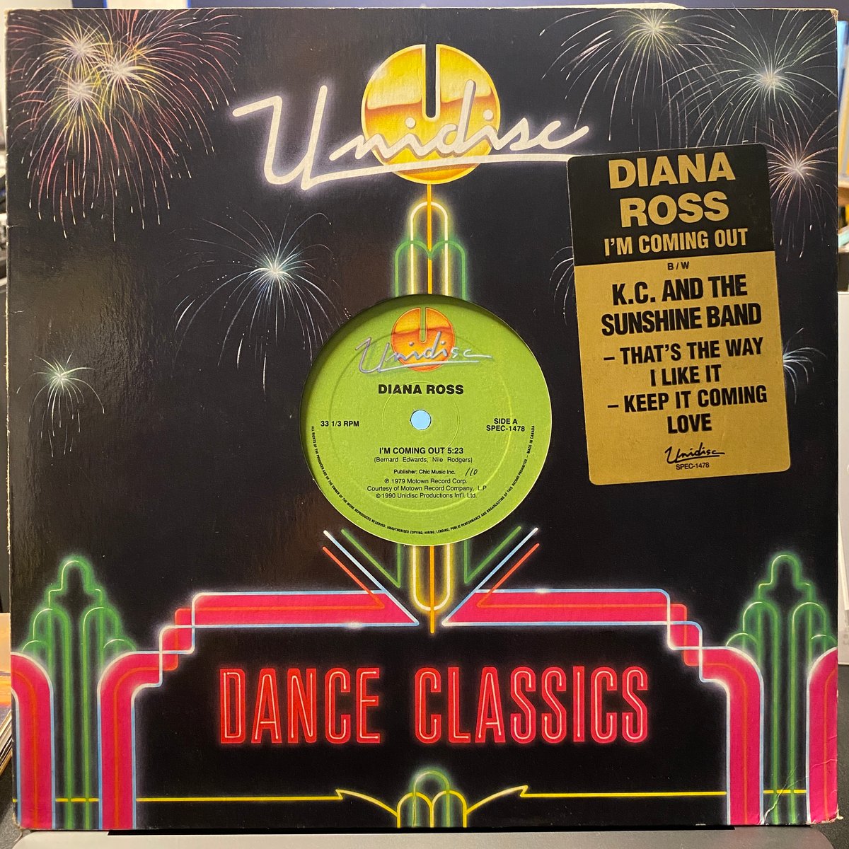 DIANA ROSS / I'm Coming Out (12inch) | Gorilla