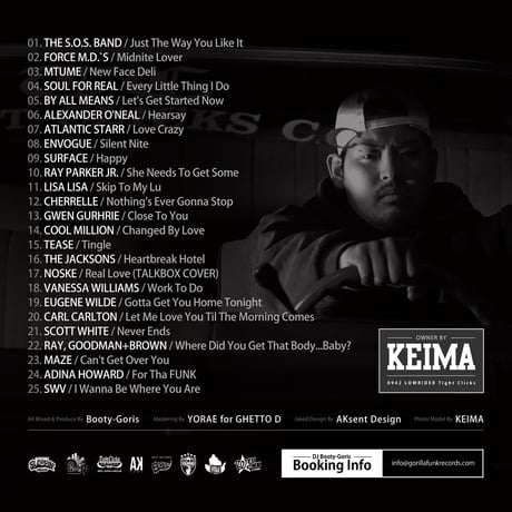 DJ BOOTY-GORIS / Funk 4 Life vol.04 (MIXCD)