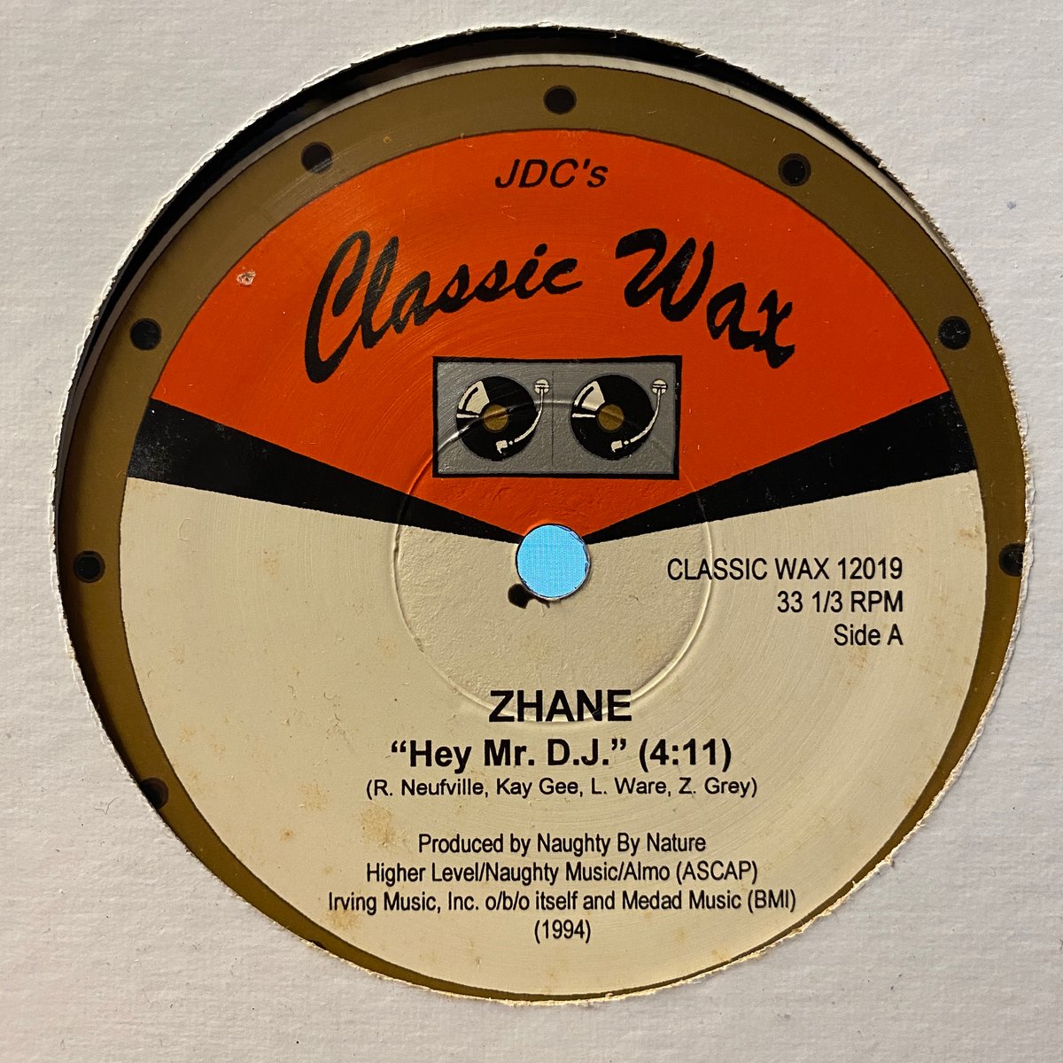 Vinyl Record Zhane Hey Mr Dj Zhane Request Line (Radio Edit