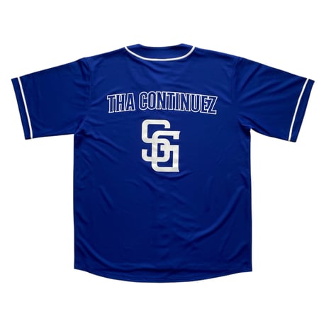 SG Baseball-Shirt "Blue" (ベースボールシャツ)