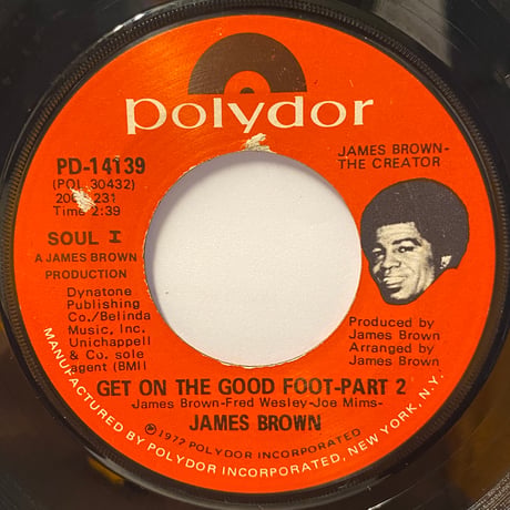 JAMES BROWN / Get On THE Good Foot Pt,1 (7inch)