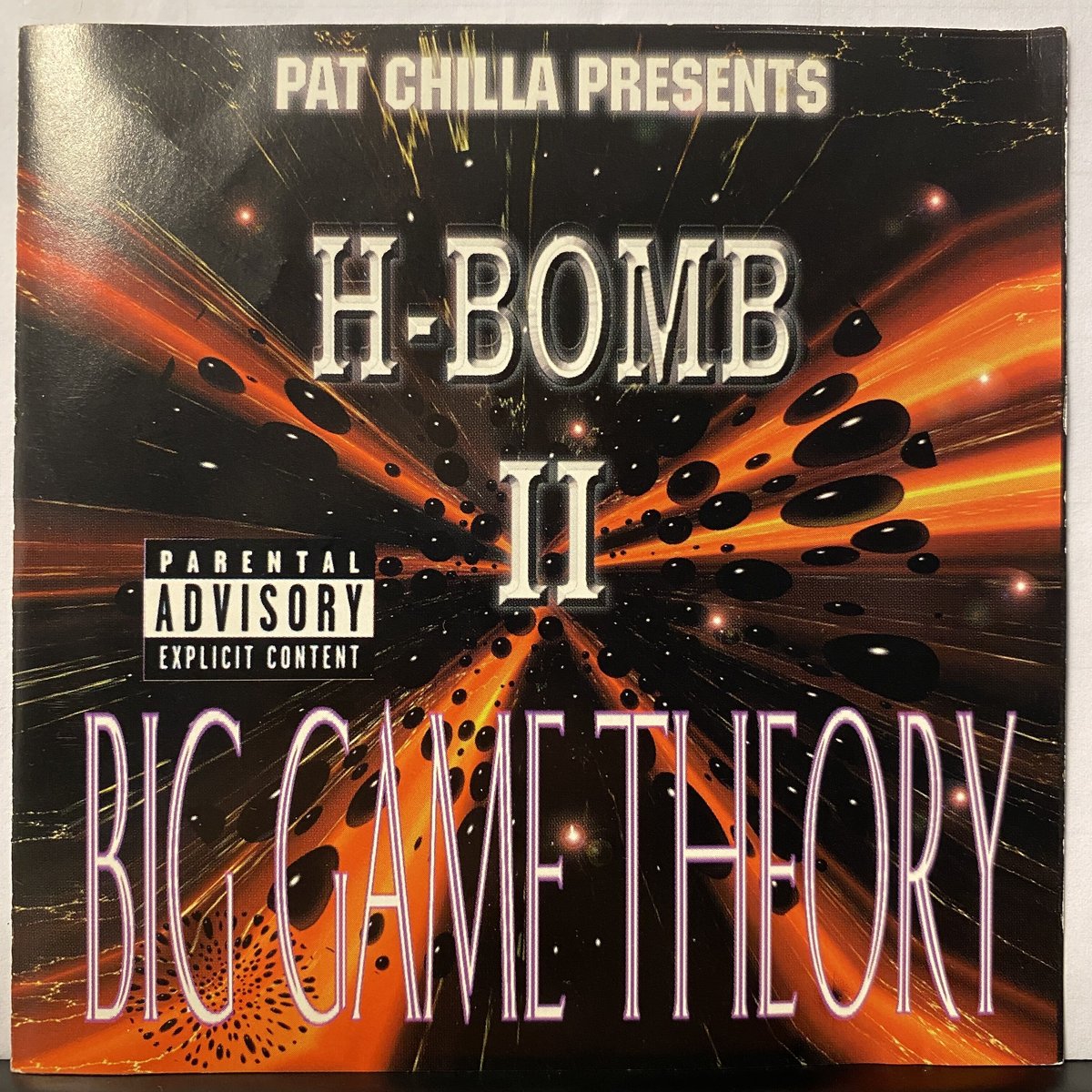 PAT CHILLA / H-Bomb II Big Game Theory (CD) | G
