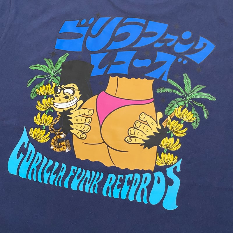 ゴリラファンク -Indigo- (Tシャツ) | Gorilla Funk Records
