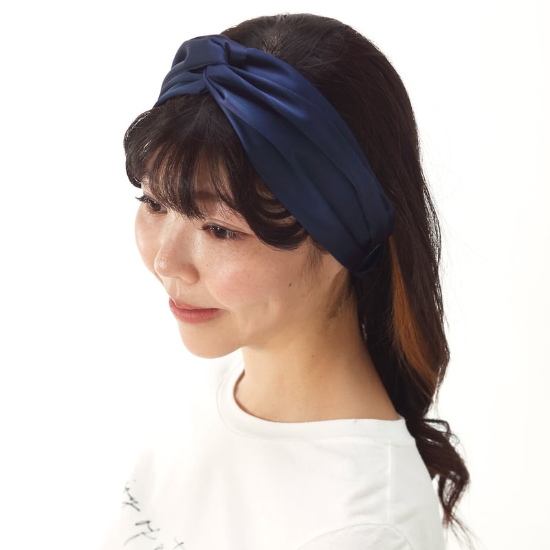 ♡p.m♡　ガウンとヘアバンドのセット　size100 おもてなしセレクション2023受賞】KINUCO PREMIUM 絹のヘアーターバン