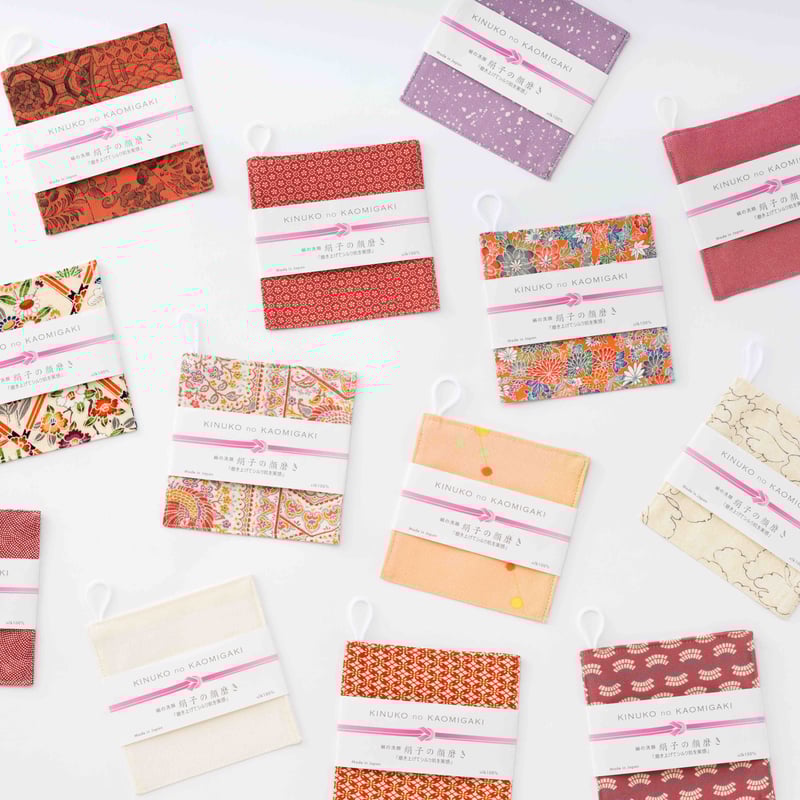 kinuco 究極の絹洗顔セット 絹子ミニ(スポンジタイプ) ＆絹子の顔磨き