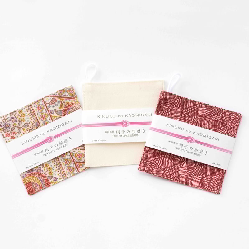 kinuco 究極の絹洗顔セット 絹子ミニ(スポンジタイプ) ＆絹子の顔磨き