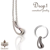 オールステンレス クリメイションジュエリー「Drop・1」