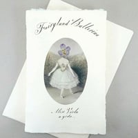 押し花カード fairyland ballerina 3