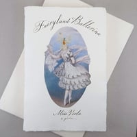押し花カード fairyland ballerina 6