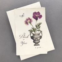 押し花カード　vase2
