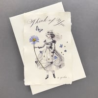 押し花カード　そよ風1