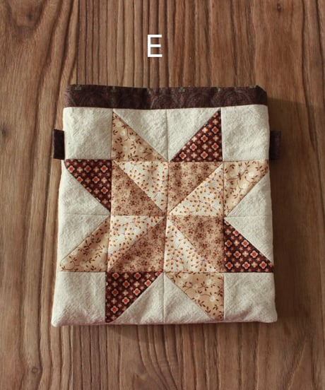 【24aw】patchwork pochette  5種類