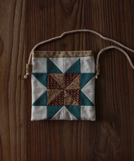 【24aw】patchwork pochette