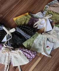 patchwork kushukushu bib  ［全4点］