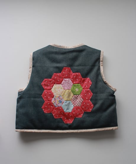 patchwork vest